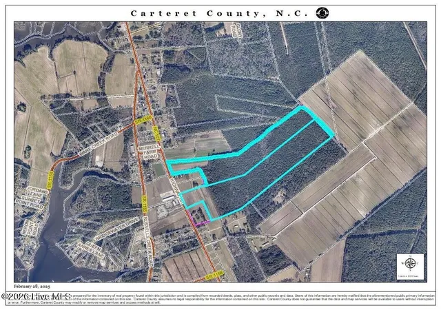 Photo 4 of Land for sale at 1674 Highway 101, Beaufort, NC 28516 | MLS# 100563933 | Listing updated on 2026-06-22