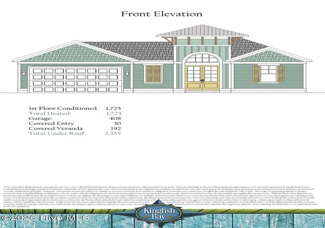 Photo 3 of Single family home for sale at 1980 Indigo Cvs Way, Calabash, NC 28467 | MLS# 100593837 | Listing updated on 2026-08-06