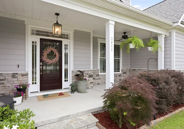 Photo 3 of Single family home for sale at 3608 Colony Woods Dr, Greenville, NC 27834 | MLS# 100583369 | Listing updated on 2026-09-01