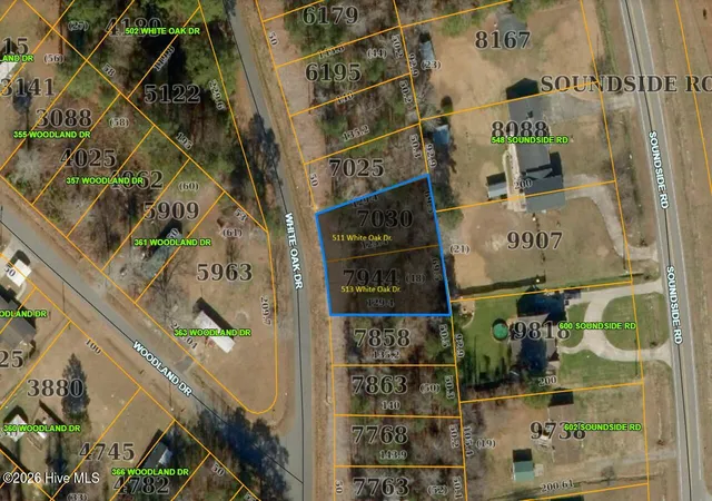 Land for sale at 511 - 513 White Oak Dr, Edenton, NC 27932 | MLS# 100566558