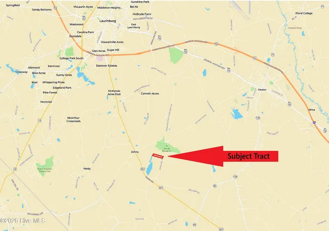 Photo 3 of Land for sale at Tbd Johns Ml Rd, Maxton, NC 28364 | MLS# 100600111 | Listing updated on 2026-08-31