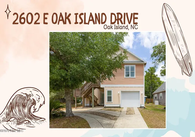 Photo 2 of Single family home for sale at 2602 E Oak Is Dr, Oak Island, NC 28465 | MLS# 100586444 | Listing updated on 2026-08-30