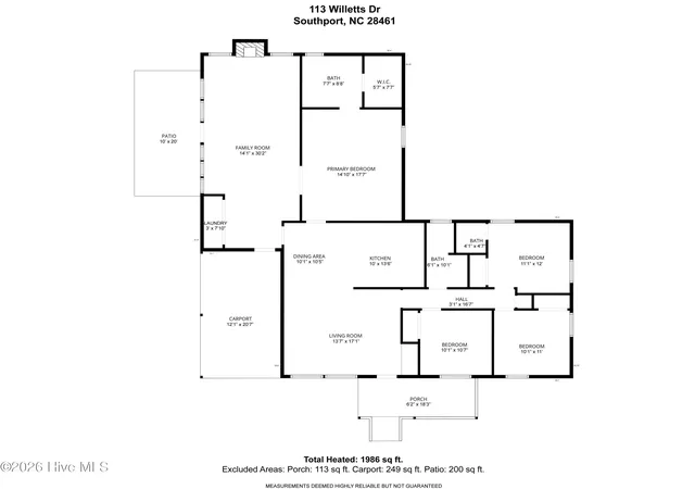 3rd image of 113 & 113A Willetts Dr, Southport, NC 28461 | MLS# 100575865