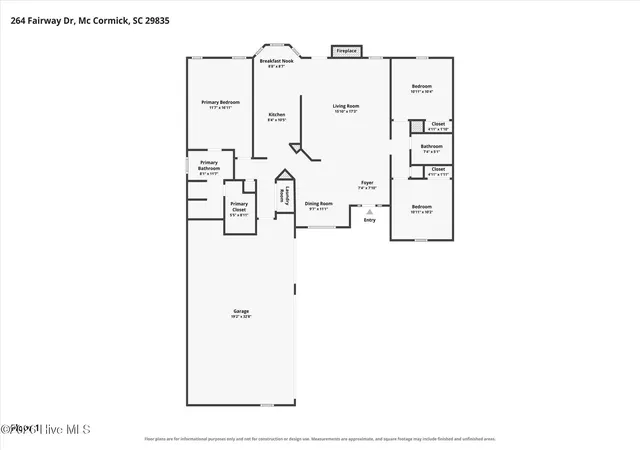 Photo 44 of Single family home for sale at 264 Fairway Dr, Mc Cormick, SC 29835 | MLS# 100589626 | Listing updated on 2026-07-17
