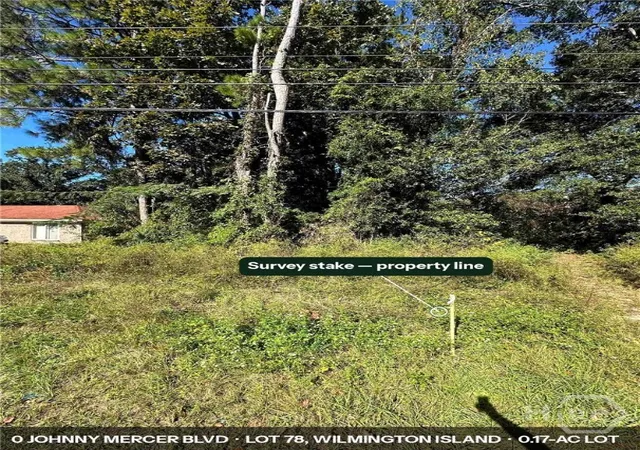Photo 3 of Land for sale at 0 Johnny Mercer Blvd, Savannah, GA 31410 | MLS# SA358631 | Listing updated on 2026-07-27
