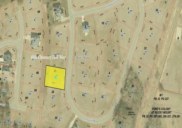 Photo 1 of Land for sale at 660 Chimney Hl Way, Rocky Mount, NC 27804 | MLS# 100490462 | Listing updated on 2026-03-02