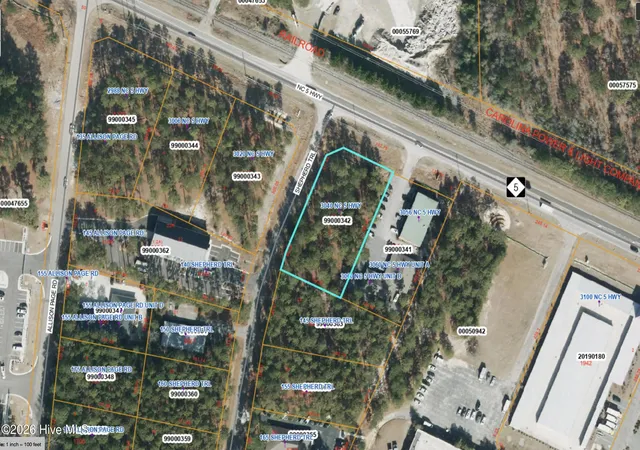 Photo 3 of Land for sale at 3040 Carolina 5, Aberdeen, NC 28315 | MLS# 100548689 | Listing updated on 2026-04-24