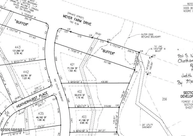 Photo 4 of Land for sale at 103 Haddington Dr, Pinehurst, NC 28374 | MLS# 100599533 | Listing updated on 2026-08-28