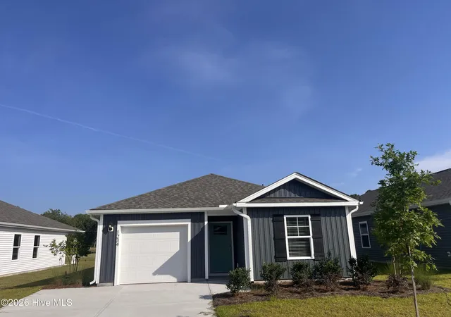 Photo 1 of Single family home for sale at 1234 Skystone Loop Ne #Lot 72, Supply, NC 28462 | MLS# 100533667 | Listing updated on 2026-10-03