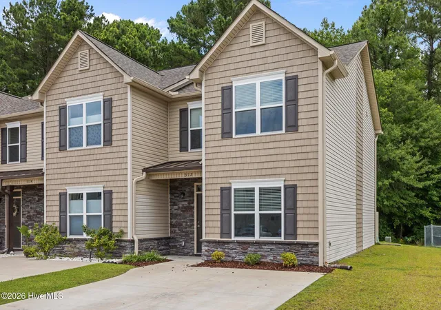 Photo 1 of Townhouse for sale at 312 Glenellen Loop Rd, Midway Park, NC 28544 | MLS# 100592938 | Listing updated on 2026-09-03