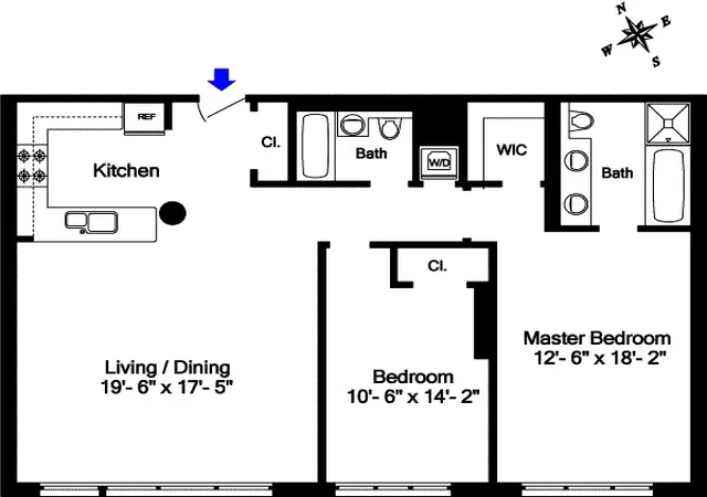 House for sale at 545 W 110Th St #2B, New York, NY 10025 | MLS# RLS20007518 | Listing updated on 2026-02-24
