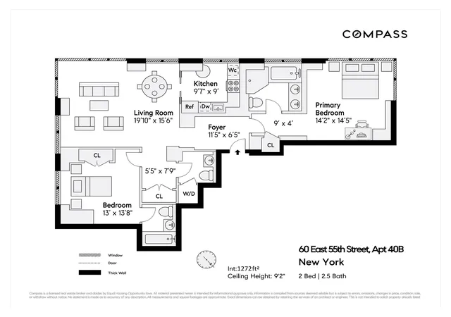 Homes for sale in New York City, NY | 60 E 55Th St #40B, New York City, NY 10022 | MLS# RLS20016581