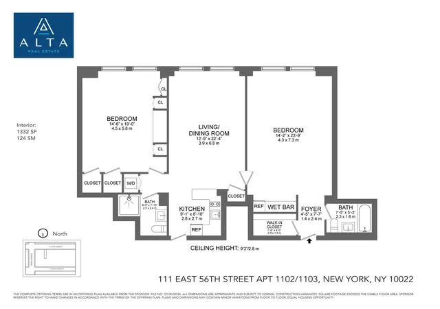 Photo 5 of House for sale at 111 E 56th Street #1102/03, New York City, NY 10022 | MLS# RLS20043517 | Listing updated on 2026-07-30