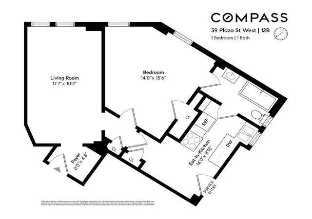 Photo 1 of Townhouse for sale at 39 Plaza St W #12B, Brooklyn, NY 11217 | MLS# RLS20047994 | Listing updated on 2026-02-24