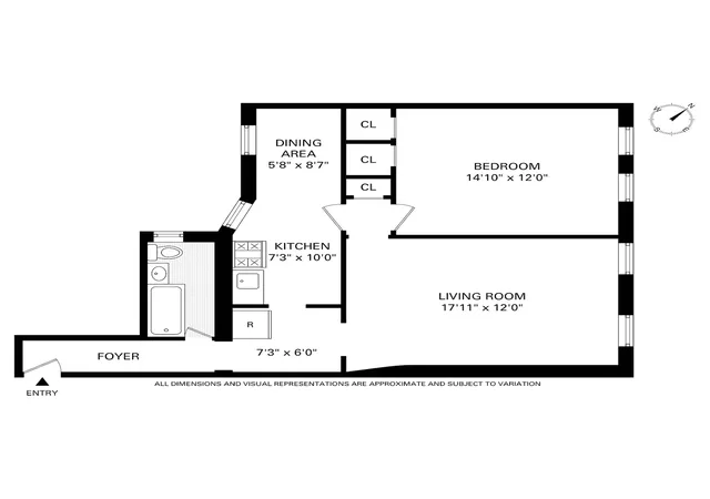 Photo 1 of Sale Pending at 4 W 105th Street #6C, New York, NY 10025 | MLS# RLS20051737 | Listing updated on 2026-02-25