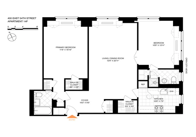 House for sale at 400 E 54th Street #14F, New York, NY 10022 | MLS# RLS20058047 | Listing updated on 2026-02-23