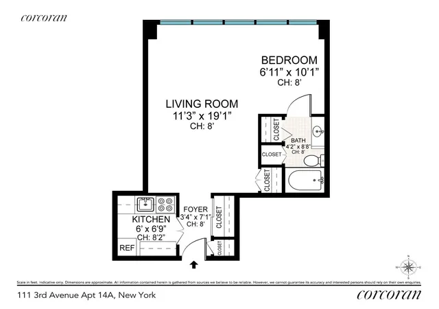 Photo 1 of Condo for sale at 111 3rd Avenue #14A, New York, NY 10003 | MLS# RLS20061556 | Listing updated on 2026-03-10