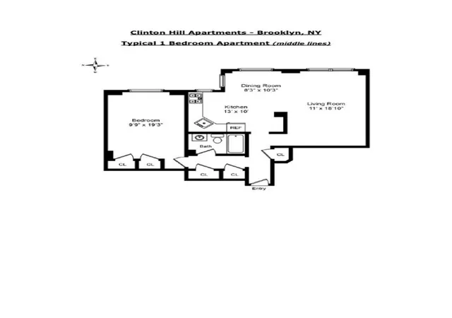7th image of 210 Clinton Ave #4H, Brooklyn, NY 11205 | MLS# RLS20062910