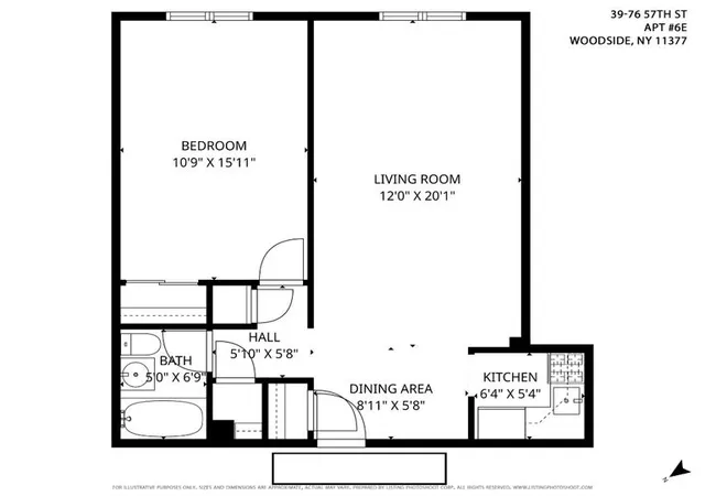 16th image of 39 76 57th St #6E, Woodside, NY 11377 | MLS# RLS20071656