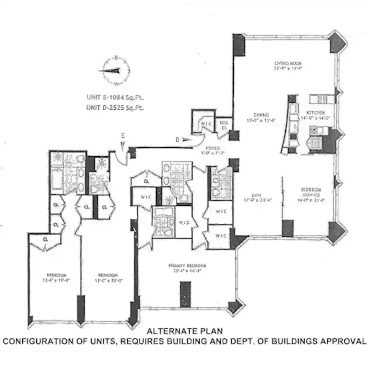 Listing Photo 35 - Condo for sale in 1 Central Park W located at 1 Central Park W, New York City, NY 10023 - Unit #36D/E