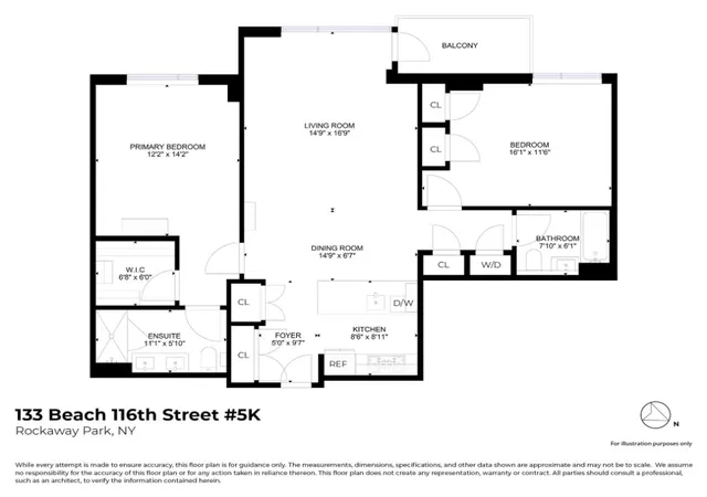 17th image of 133 Beach 116th St #5K, Rockaway Park, NY 11694 | MLS# RLS20075044