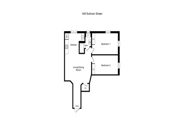 Listing Photo 5 - Condo for sale in building located at 149 Sullivan St, New York City, NY 10012 - Unit #4B