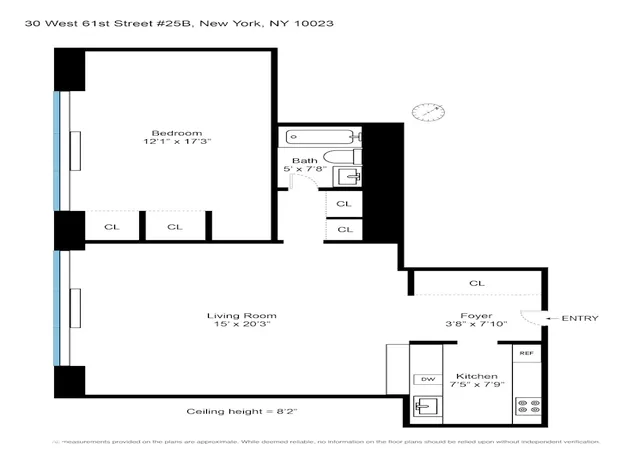8th image of 30 W 61st St #25B, New York City, NY 10023 | MLS# RLS20105714