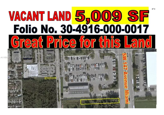 1st image of Sw 147 Avenue, Miami, FL 33185 | MLS# A11533936