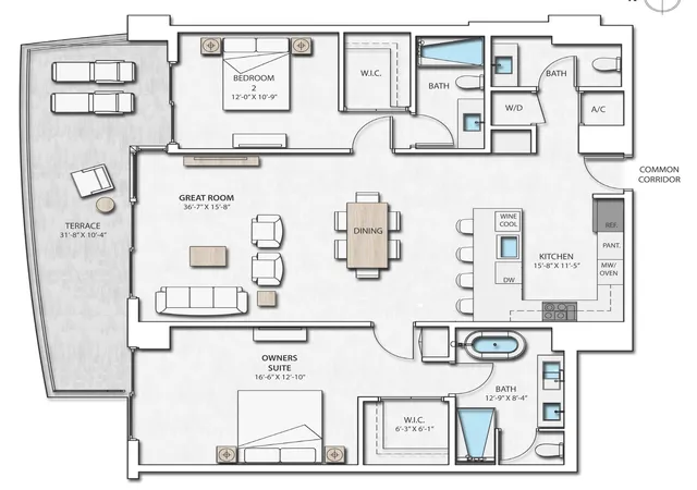 49th image of 220 Lake Shore Dr #2417, Lake Park, FL 33403 | MLS# R11010533