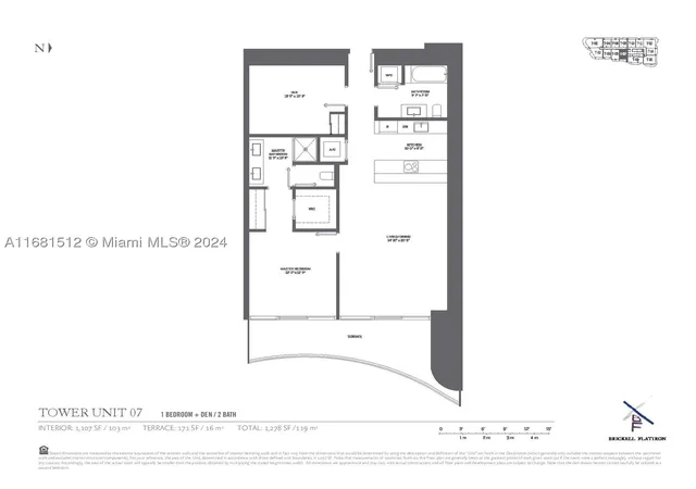 Photo 3 of Condo for sale at 1000 Brickell Plaza #3307, Miami, FL 33131 | MLS# A11681512 | Listing updated on 2025-09-10