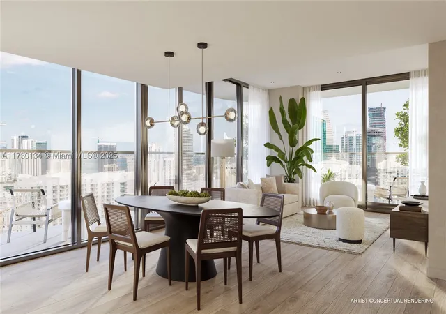 Photo 2 of Sale Pending at 99 Sw 7th St #PH-3703, Miami, FL 33130 | MLS# A11730134 | Listing updated on 2026-01-20