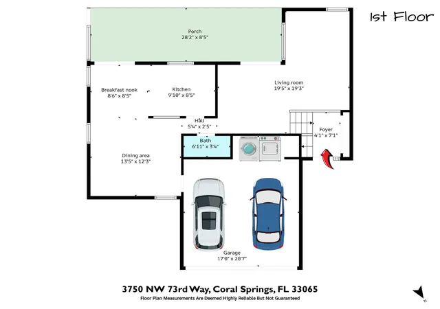 5th image of 3750 Nw 73Rd Wy, Coral Springs, FL 33065 | MLS# R11078128