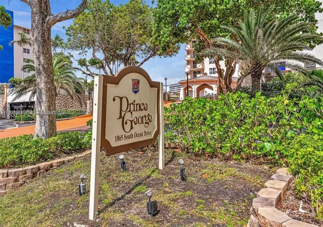 Listing Photo 1 - Condo for sale in building located at 1865 S Ocean Dr, Hallandale Beach, FL 33009 - Unit #17C