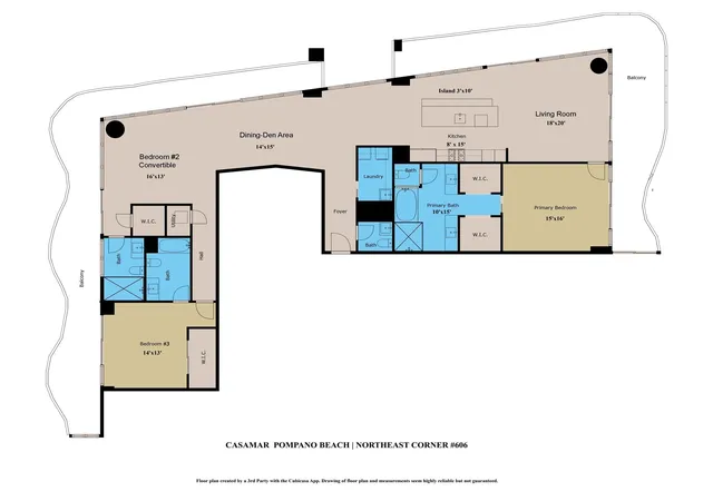 62nd image of 900 N Ocean Blvd #606, Pompano Beach, FL 33062 | MLS# F10517380
