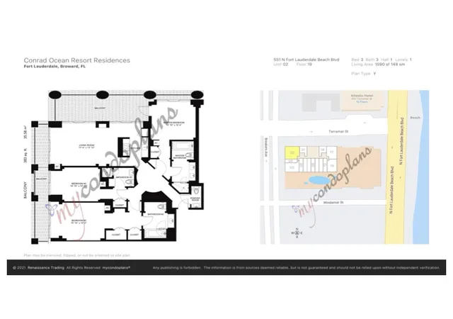 2nd image of 551 N Fort Lauderdale Beach Blvd #R1902, Fort Lauderdale, FL 33304 | MLS# F10524232