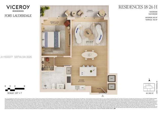 28th image of 505 Ne 2nd Street #25H, Fort Lauderdale, FL 33301 | MLS# A11935077
