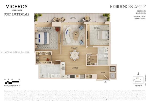 14th image of 505 Ne 2nd Street #34F, Fort Lauderdale, FL 33301 | MLS# A11935090