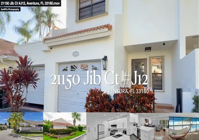 Photo 1 of Townhouse for sale at 21150 Jib Ct #J12, Miami, FL 33180 | MLS# A11941511 | Listing updated on 2026-08-25
