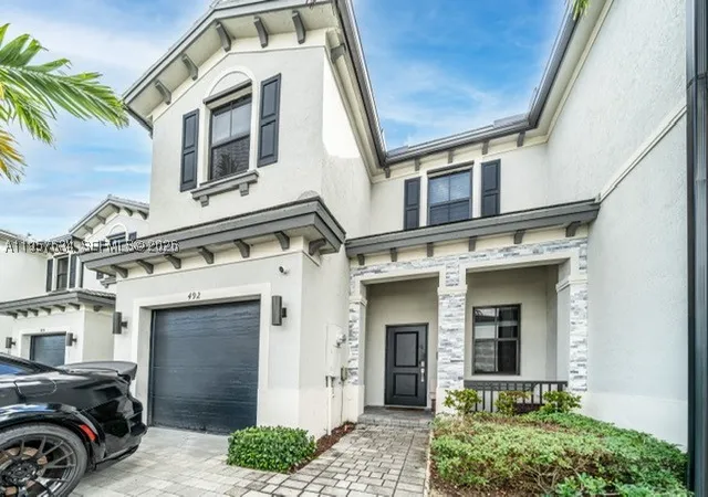 Photo 1 of Townhouse for sale at 492 Nw 203Rd Ter, Miami, FL 33169 | MLS# A11957634 | Listing updated on 2026-10-01