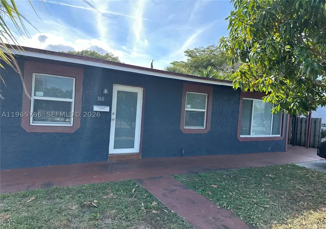 Photo 1 of Sale Pending at 360 Nw 15th Ct, Pompano Beach, FL 33060 | MLS# A11965766 | Listing updated on 2026-02-16