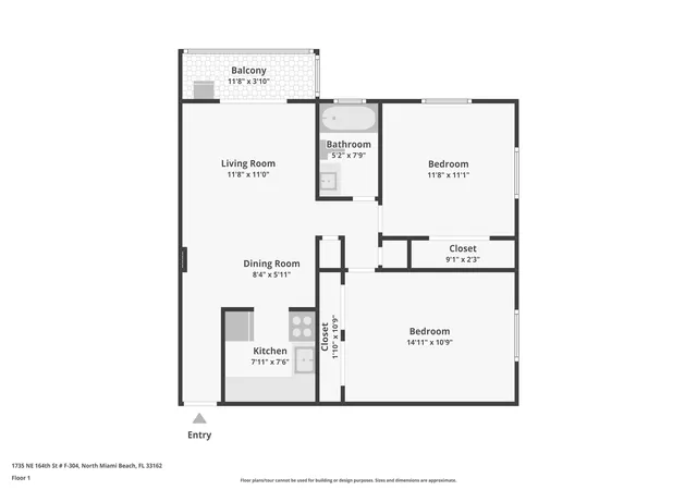 24th image of 1735 Ne 164th St #F-304, North Miami Beach, FL 33162 | MLS# B26009188