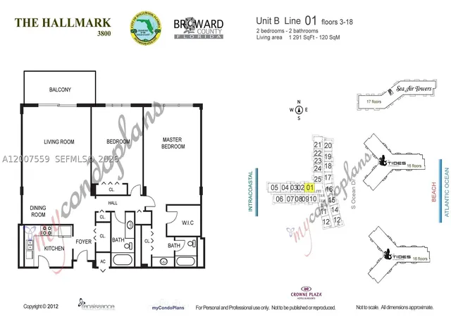 Photo 31 of Condo for sale at 3800 S Ocean Dr #301, Hollywood, FL 33019 | MLS# A12007559 | Listing updated on 2026-10-07
