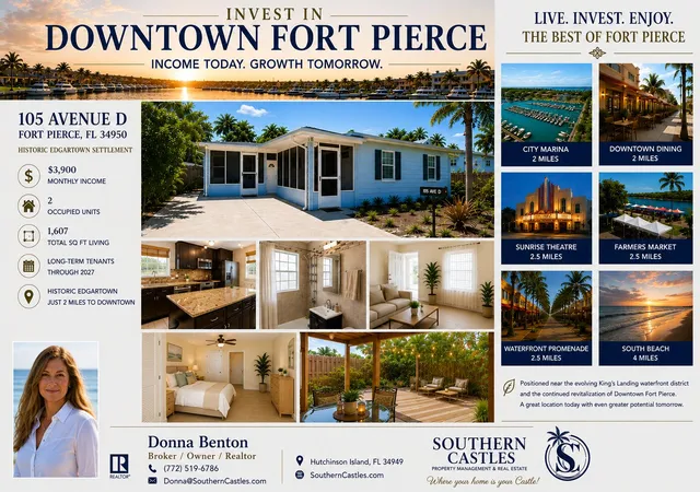 11th image of 105 Ave D #Unit A & Unit B, Fort Pierce, FL 34950 | MLS# B26028003