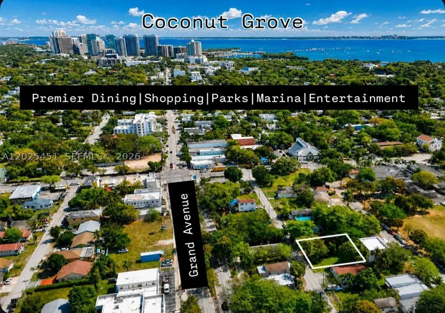 Land for sale at 3828 Washington Ave, Miami, FL 33133 | MLS# A12025451