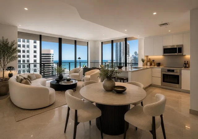 Photo 2 of Condo for sale at 68 Se 6Th St #3301, Miami, FL 33131 | MLS# A12036392 | Listing updated on 2026-06-19