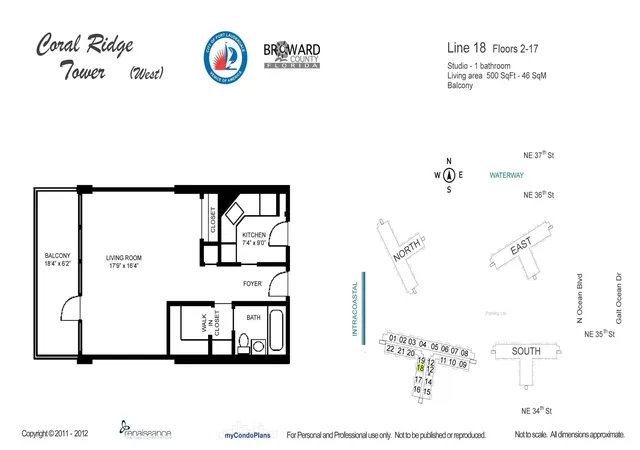 Homes for sale in Fort Lauderdale, FL | 3233 Ne 34Th St #718, Fort Lauderdale, FL 33308 | MLS# B26045426