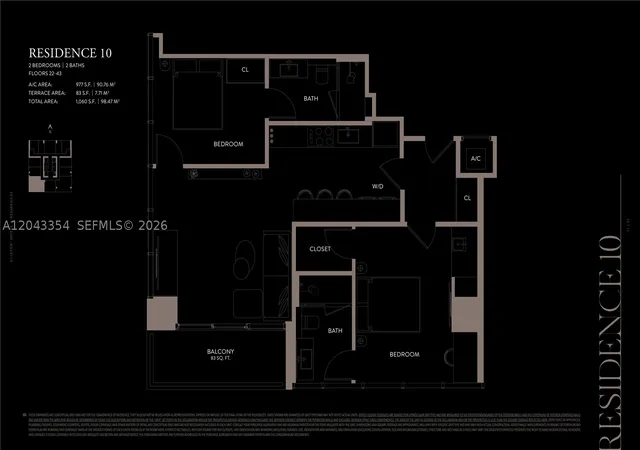Homes for sale in Miami, FL | 20 Ne 11th Street #3410, Miami, FL 33132 | MLS# A12043354