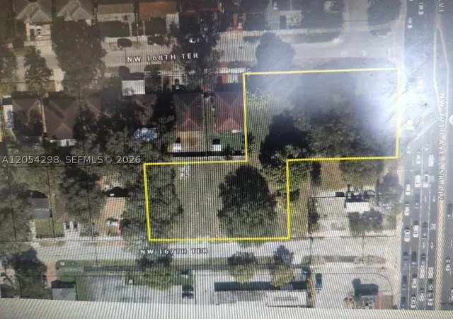 Photo 1 of Land for sale at 16800 Nw 27th Ave, Miami Gardens, FL 33056 | MLS# A12054298 | Listing updated on 2026-10-07
