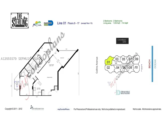 14th image of 6767 Collins #901, Miami Beach, FL 33141 | MLS# A12055579