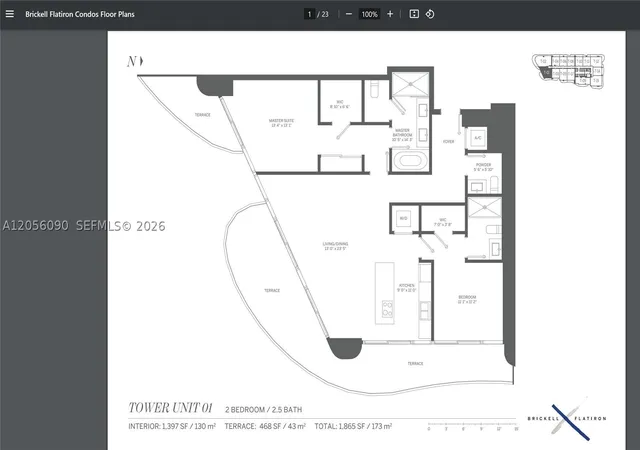 5th image of 1000 Brickell Plaza #2301, Miami, FL 33131 | MLS# A12056090